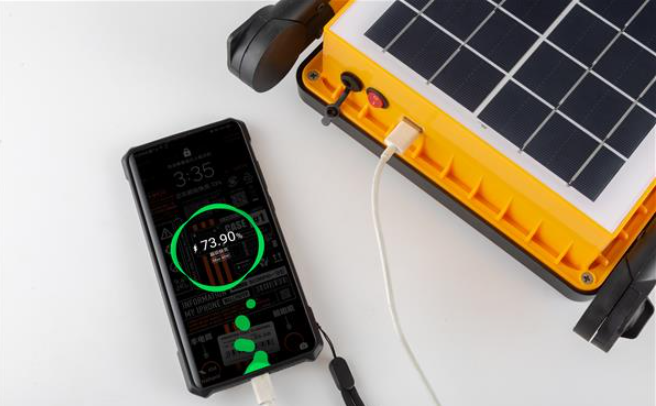 פרוז'קטור סולארי קמפינג נייד-50 וואט