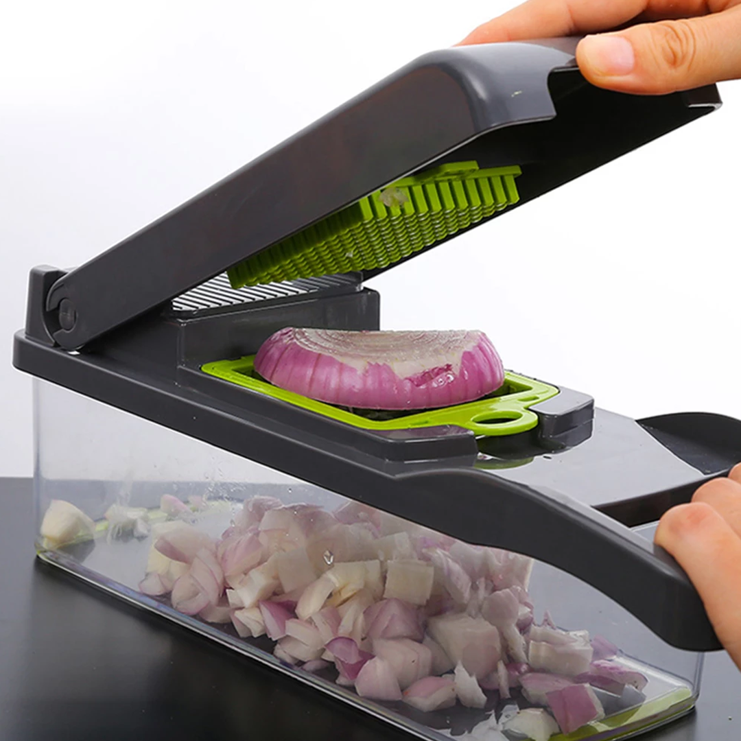 חותך ירקות ופירות רב תפקודי