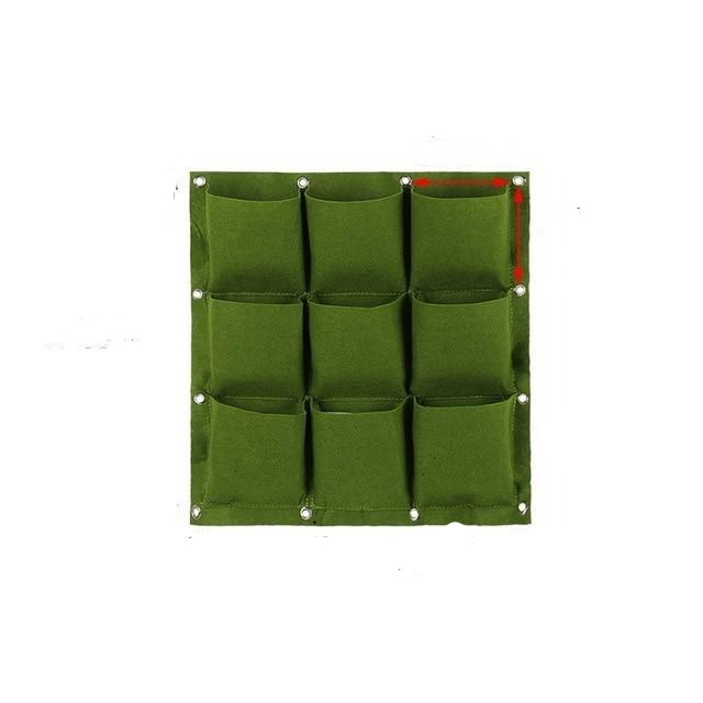 אדניות קיר כיסים-לפרחים,ירקות ותבלינים