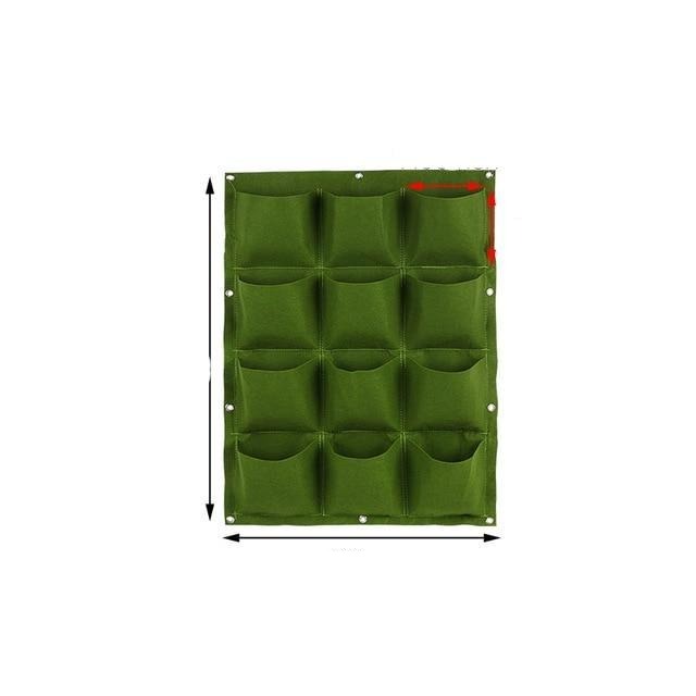 אדניות קיר כיסים-לפרחים,ירקות ותבלינים