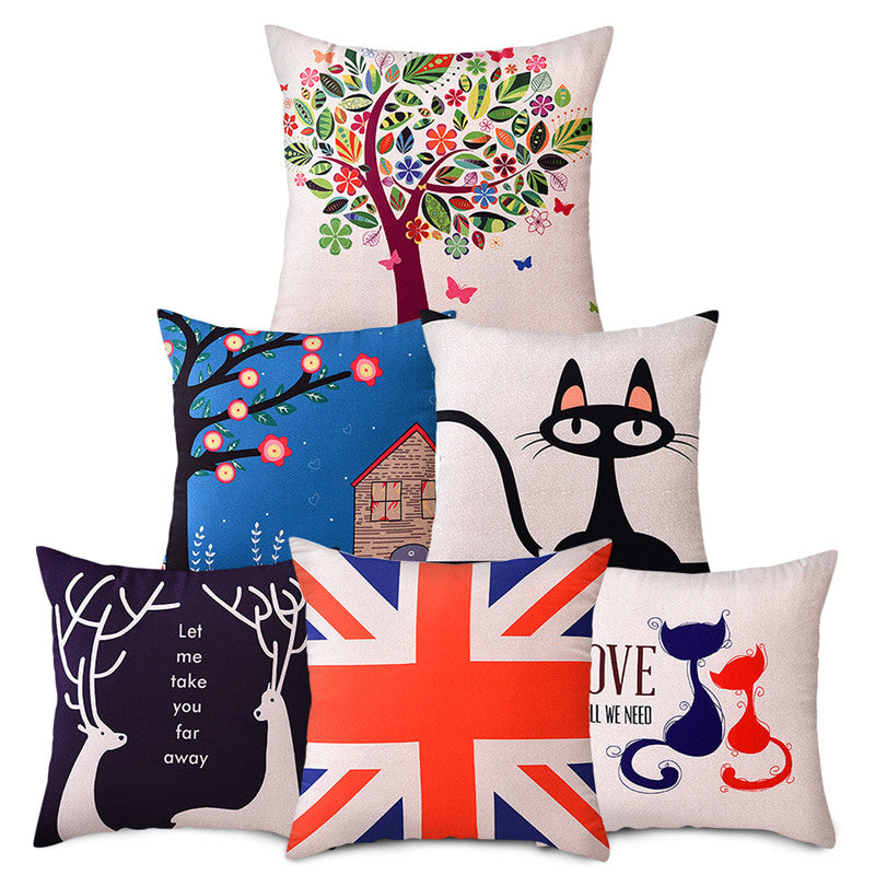 כריות מיוחדות במגוון סגנונות שהופכות לשמיכה מחממת