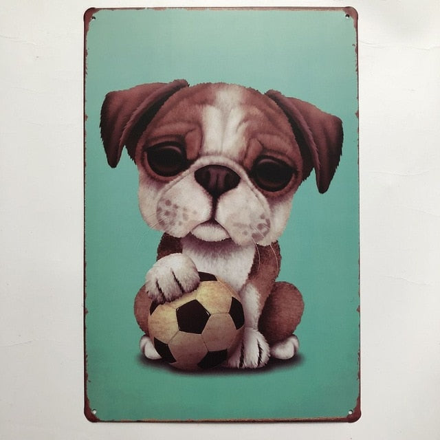 שלטי ברזל משעשעים לבית, לגינה ולמשרד