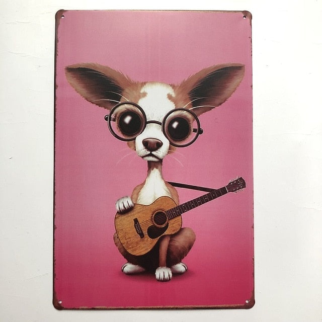 שלטי ברזל משעשעים לבית, לגינה ולמשרד