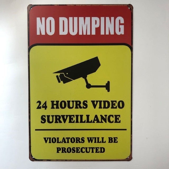 שלטי ברזל משעשעים לבית, לגינה ולמשרד