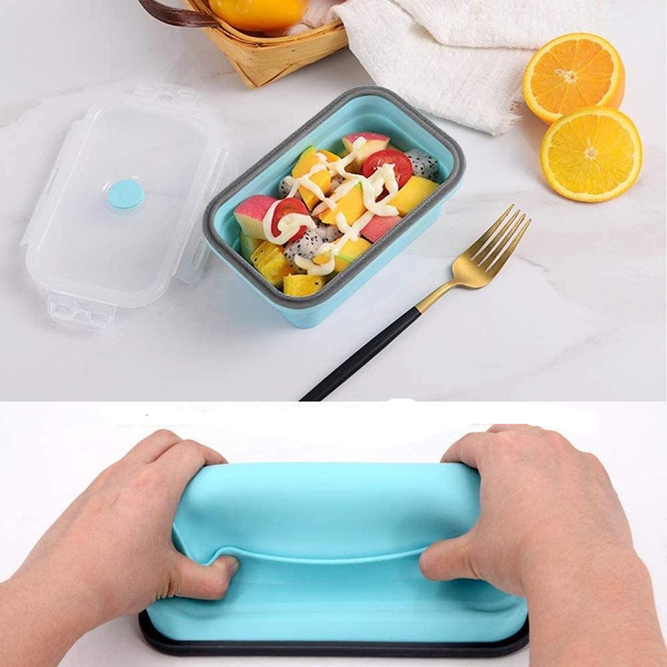 מארז 3 קופסאות אוכל מסיליקון גמיש