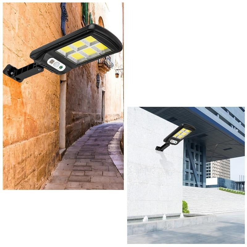 תאורת רחוב סולארית עם חיישן תנועה-120 וואט