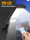 תאורת רחוב סולארית עם חיישן תנועה-120 וואט
