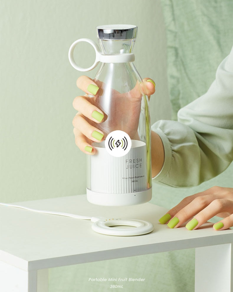 בקבוק-בלנדר נטען