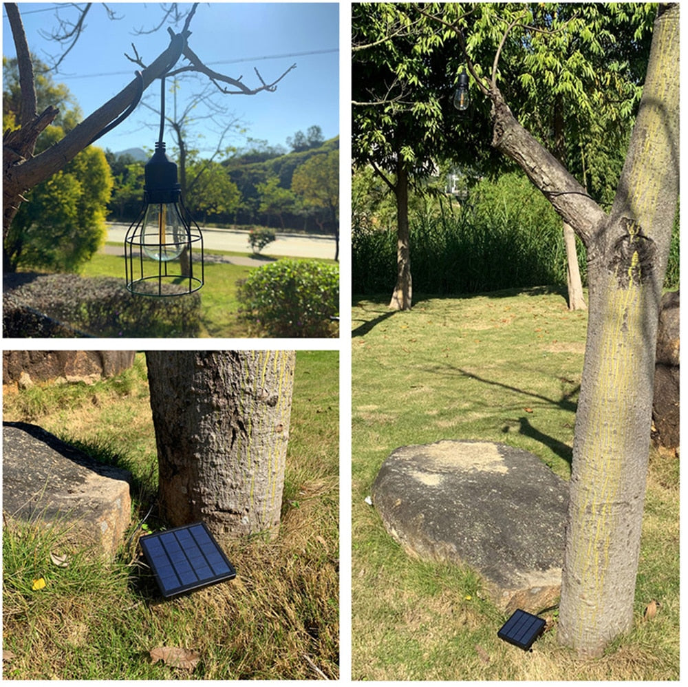 תאורה סולארית &quot;נברשת&quot; לבית ולטיולים