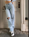 נועה-ג&#39;ינס Loose fit