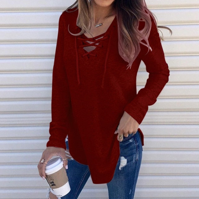 חולצת קרדיגן-Tunic Top